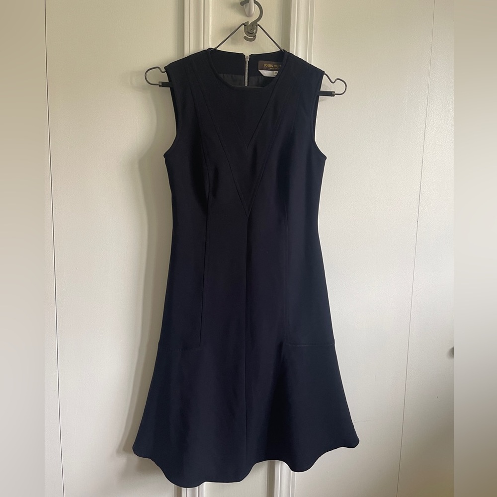 Louis Vuitton Navy Uniform Dress